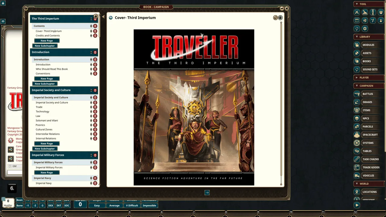 Fantasy Grounds - The Third Imperium Screenshot 5