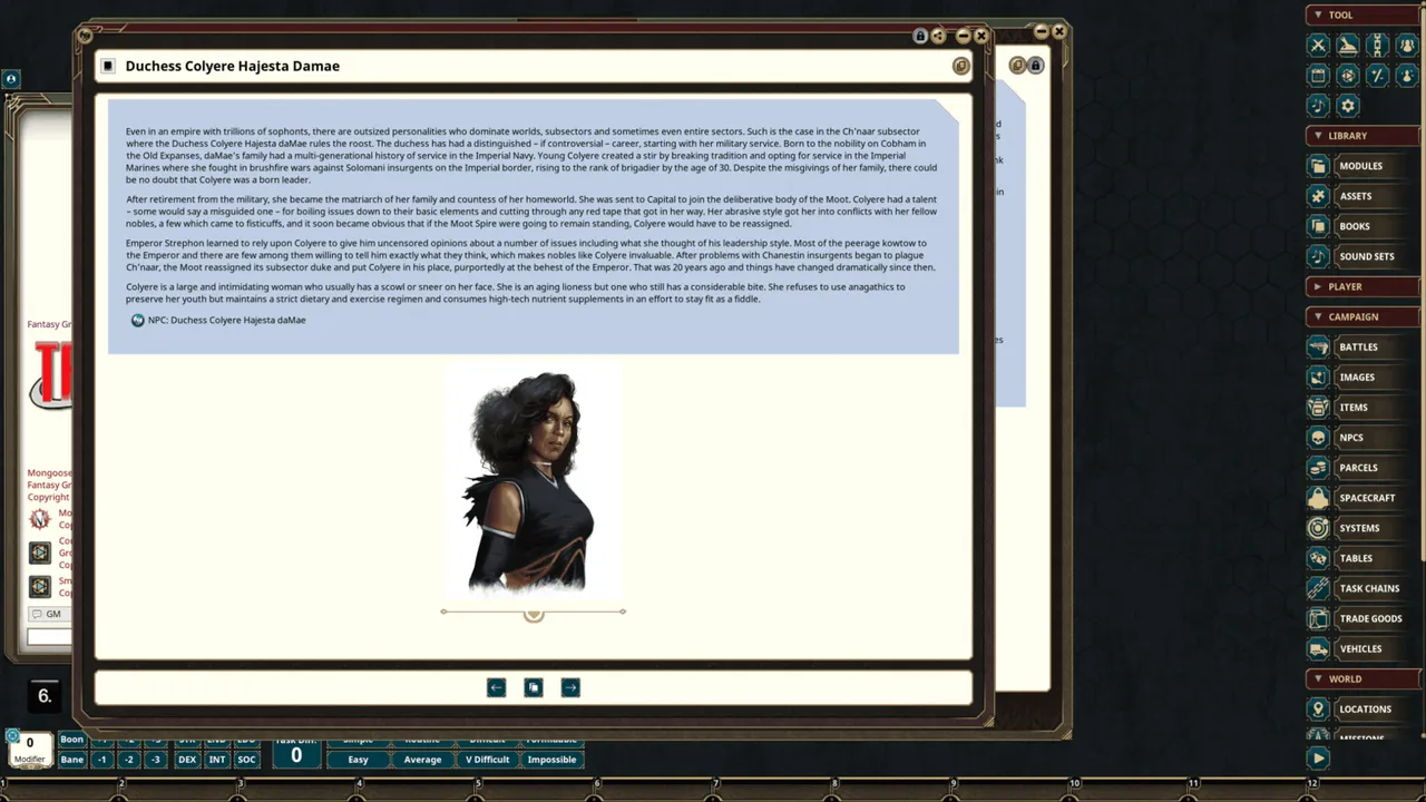 Fantasy Grounds - The Third Imperium Screenshot 1