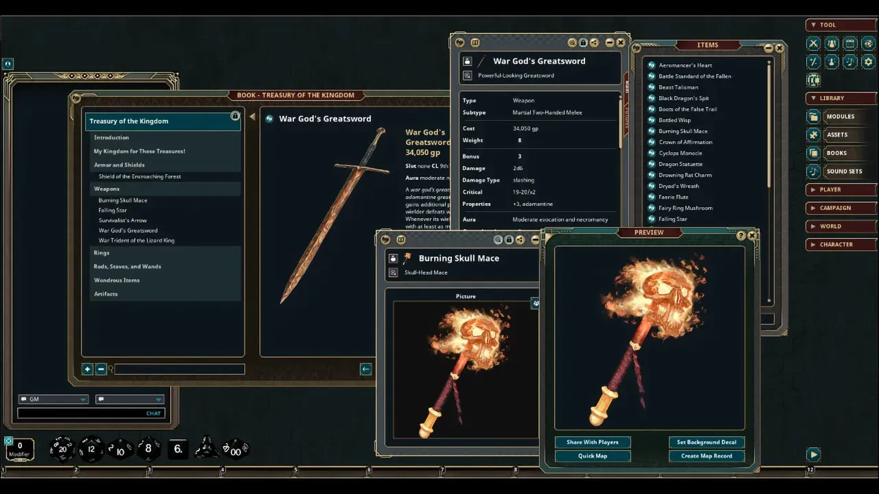 Fantasy Grounds - Treasury of the Kingdom Screenshot 2