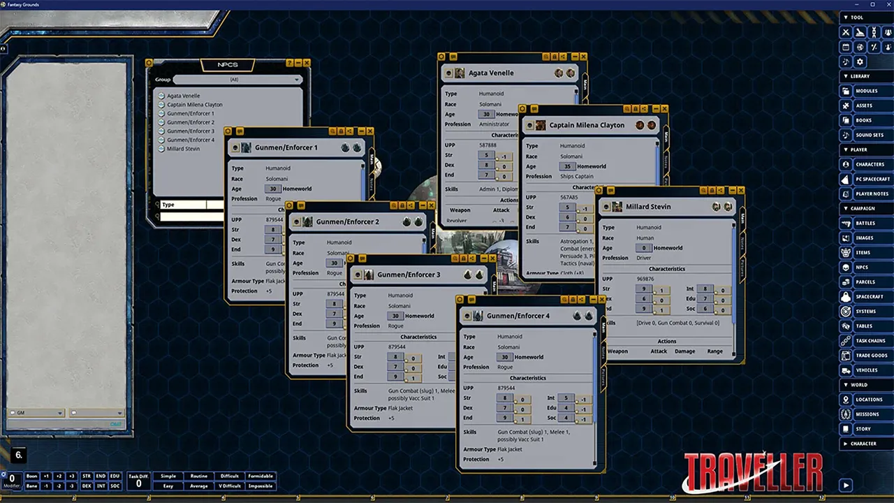 Fantasy Grounds - Deepnight Revelation 4: The Far Side of Nowhere Screenshot 0