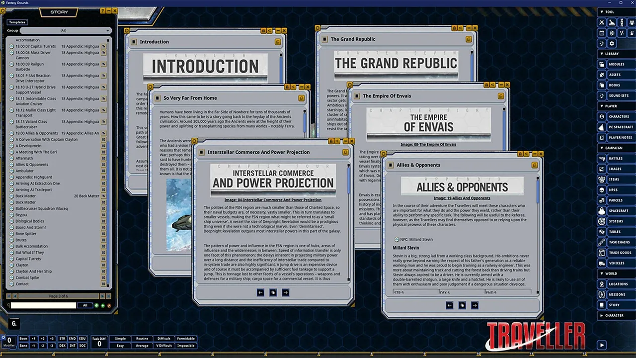 Fantasy Grounds - Deepnight Revelation 4: The Far Side of Nowhere Screenshot 3