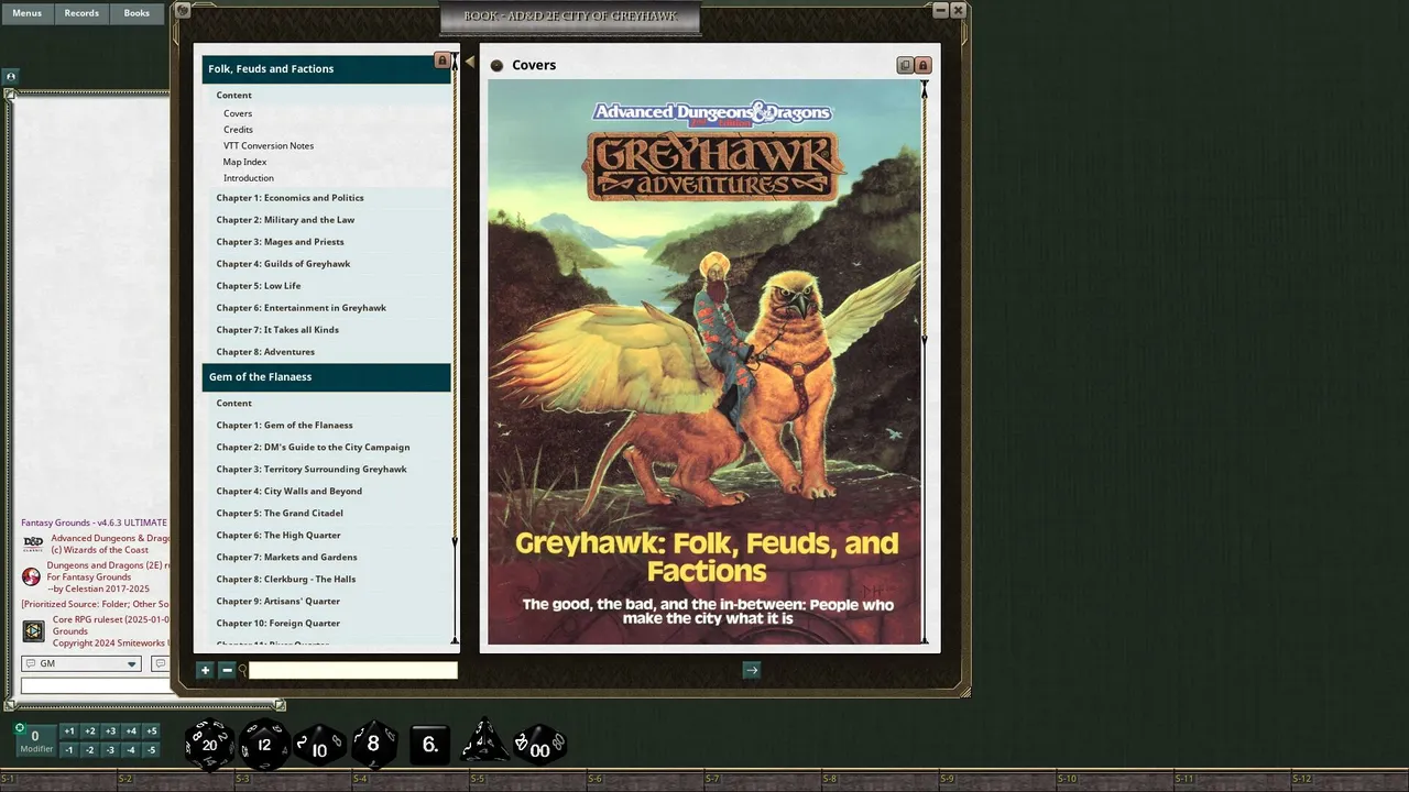 Fantasy Grounds - D&D Classics: The City of Greyhawk (2E) Screenshot 2