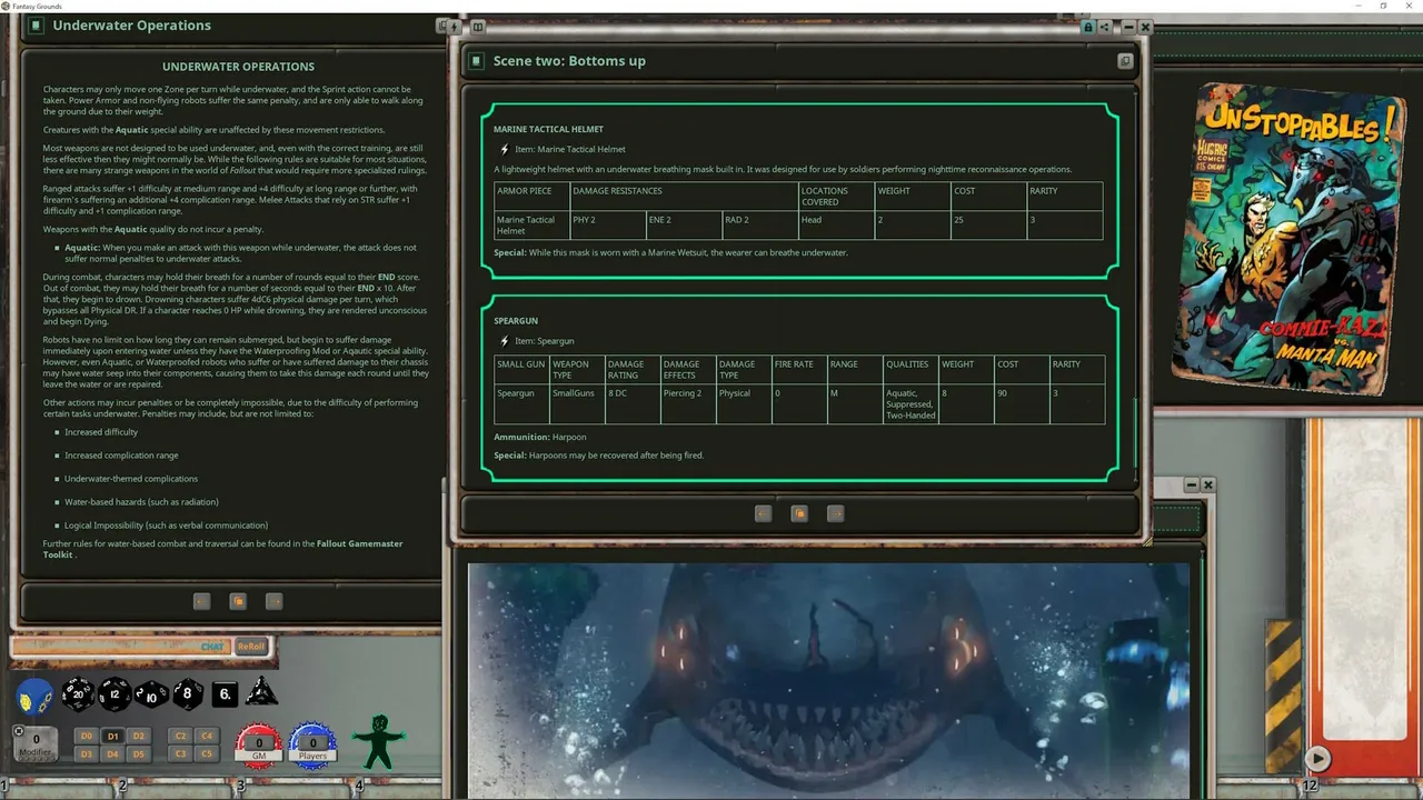 Fantasy Grounds - Fallout RPG - Into the Abyss Screenshot 3