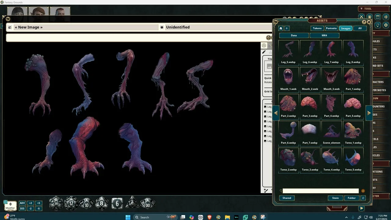 Fantasy Grounds - FG Monster Kit Aberations Art Pack Screenshot 0
