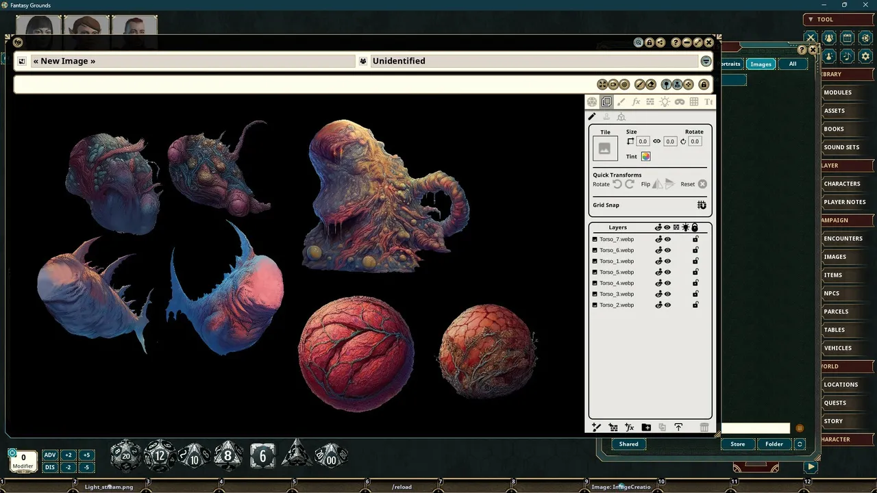 Fantasy Grounds - FG Monster Kit Aberations Art Pack Screenshot 4
