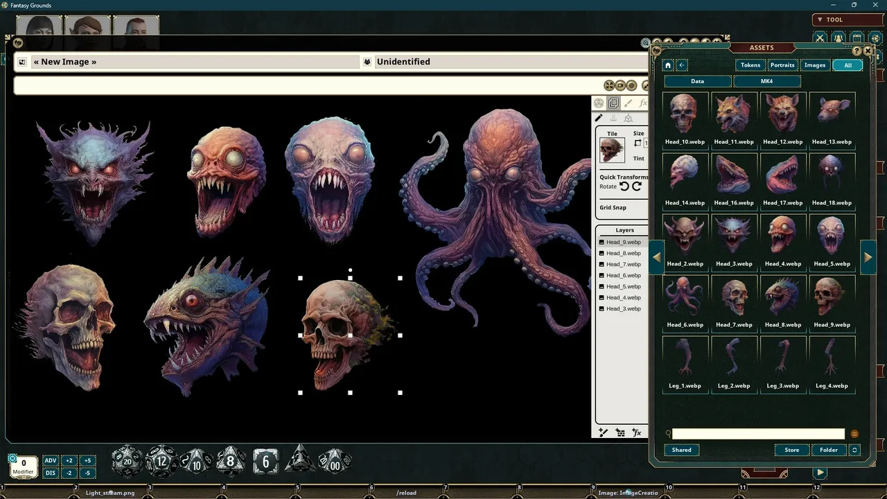 Fantasy Grounds - FG Monster Kit Aberations Art Pack Screenshot 5