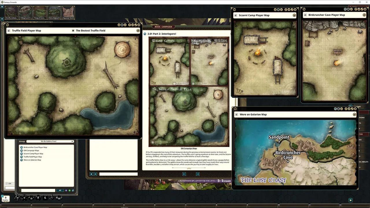 Fantasy Grounds - Pathfinder RPG - Pathfinder Module: We Be Goblins Free! Screenshot 4