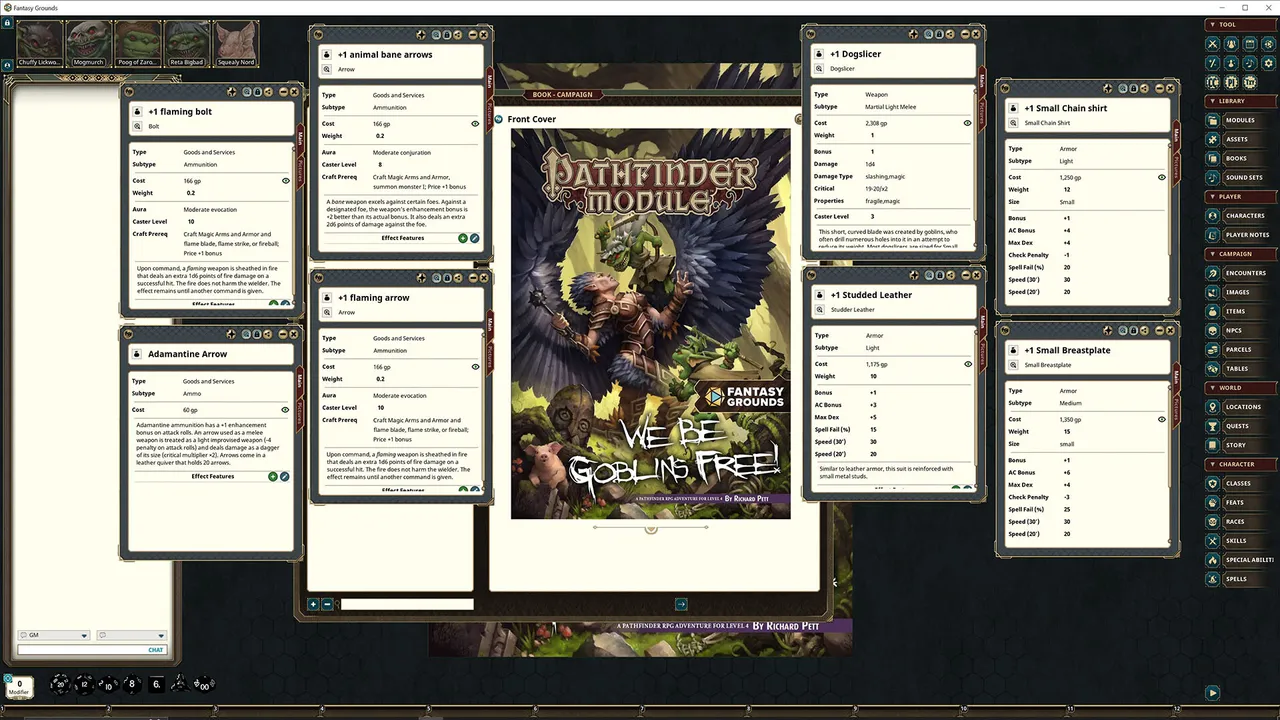 Fantasy Grounds - Pathfinder RPG - Pathfinder Module: We Be Goblins Free! Screenshot 1