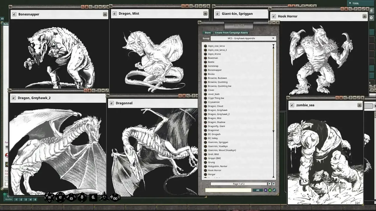 Fantasy Grounds - D&D Classics: MC5 Monstrous Compendium Greyhawk Adventures Appendix (2e) Screenshot 0