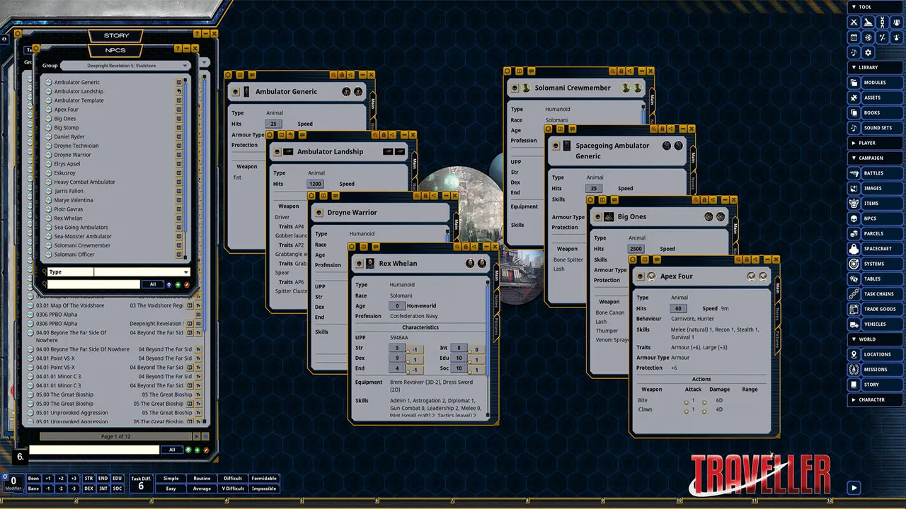 Fantasy Grounds - Deepnight Revelation 5: Voidshore Screenshot 2