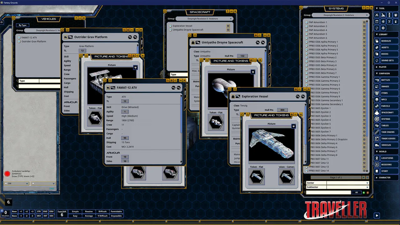 Fantasy Grounds - Deepnight Revelation 5: Voidshore Screenshot 4