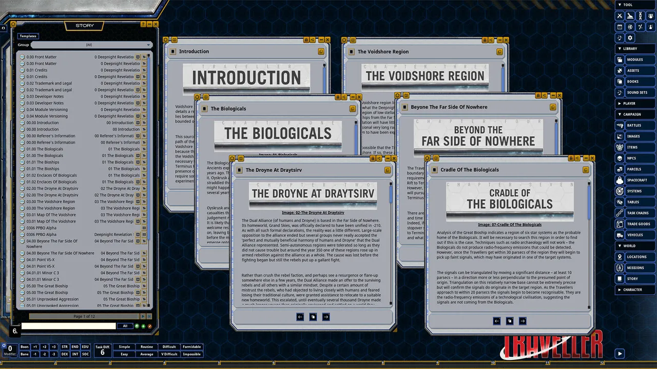 Fantasy Grounds - Deepnight Revelation 5: Voidshore Screenshot 1