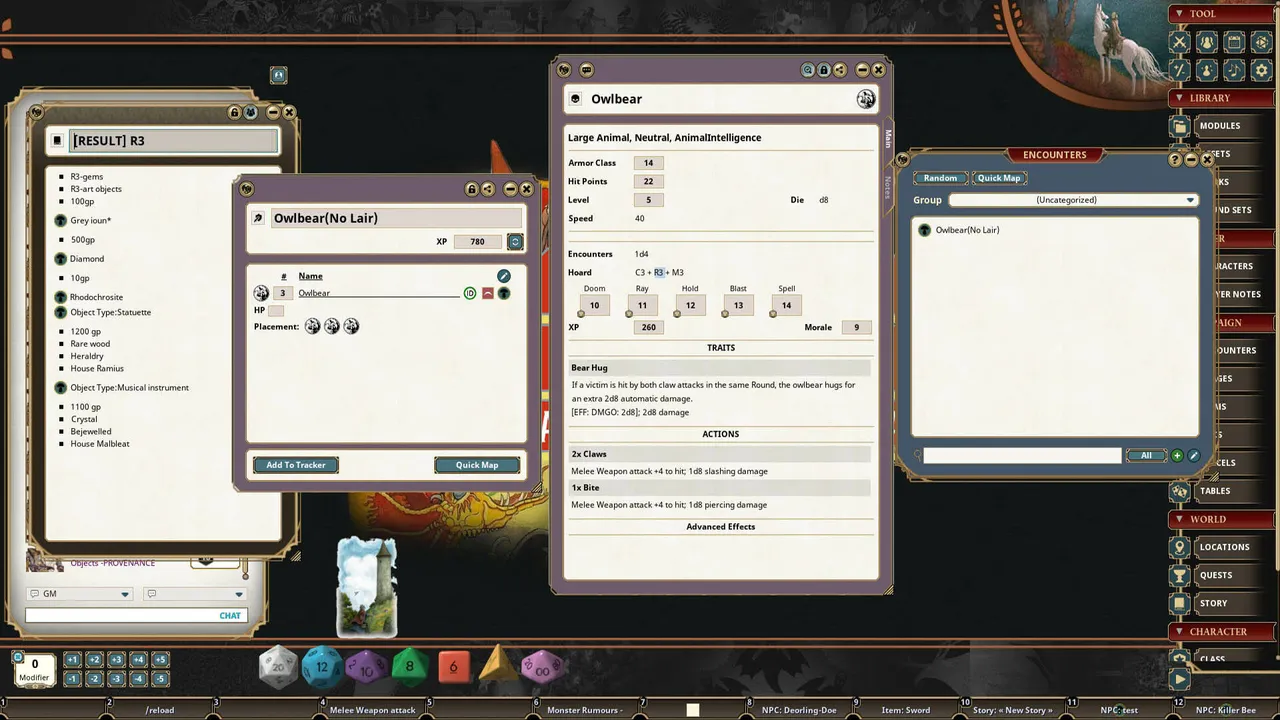 Fantasy Grounds - Dolmenwood Monster Book Screenshot 0