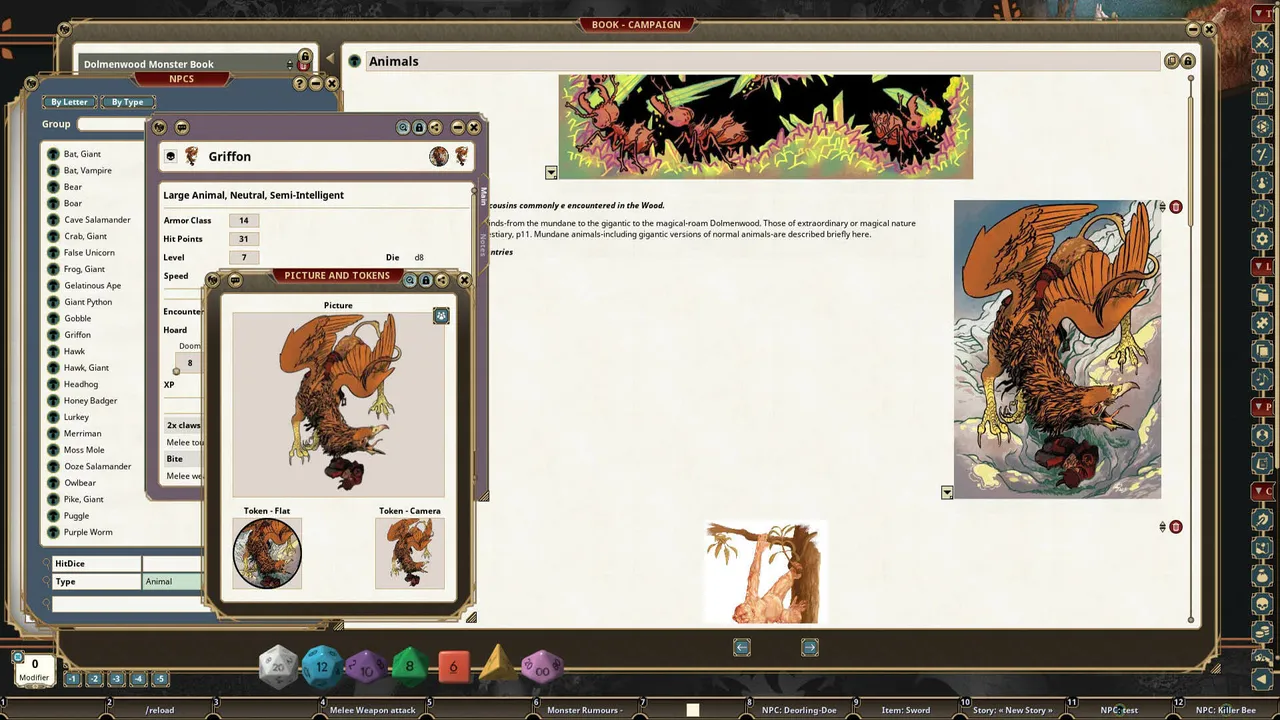 Fantasy Grounds - Dolmenwood Monster Book Screenshot 1