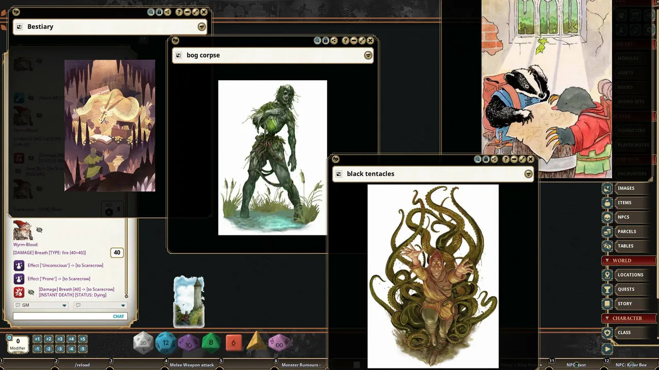Fantasy Grounds - Dolmenwood Monster Book Screenshot 4