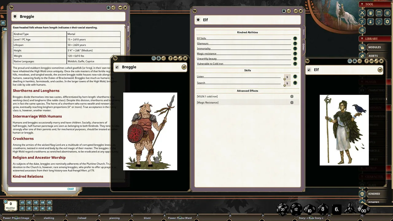 Fantasy Grounds - Dolmenwood Ruleset and Player's Book Screenshot 3
