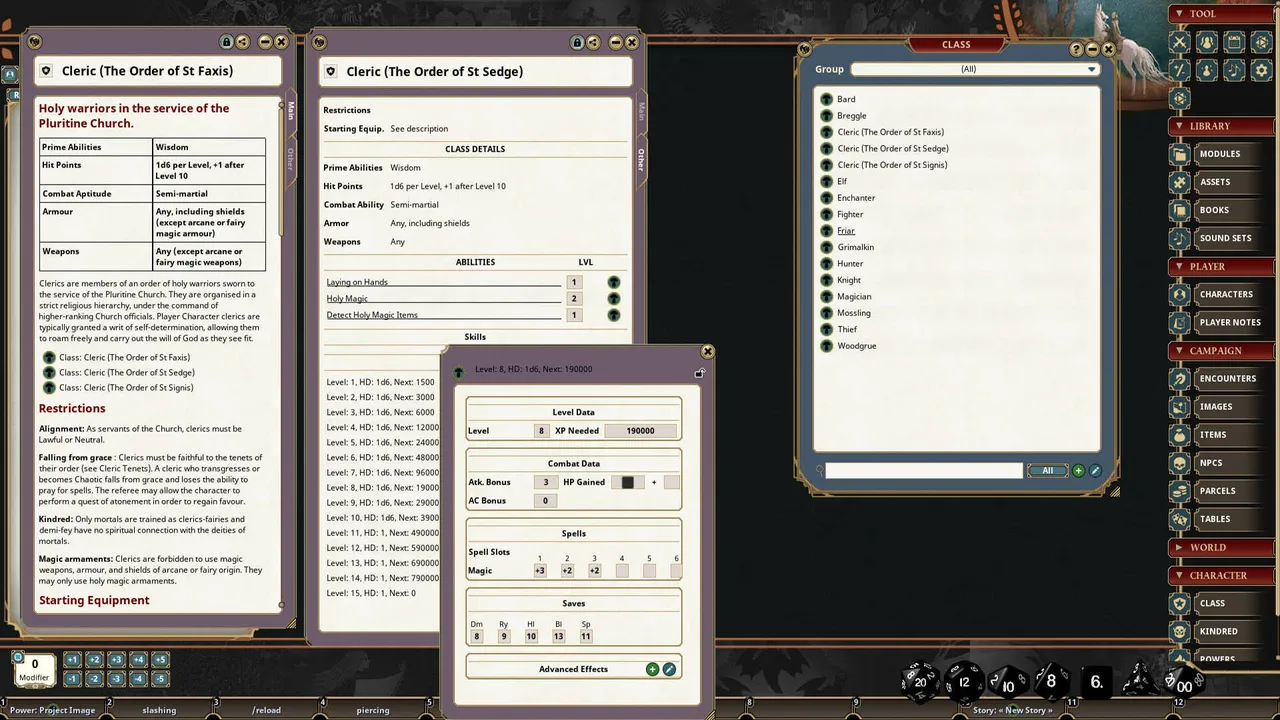 Fantasy Grounds - Dolmenwood Ruleset and Player's Book Screenshot 2