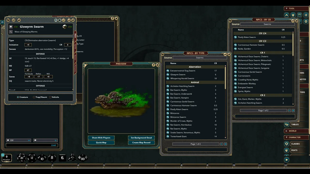 Fantasy Grounds - Swarms Screenshot 4