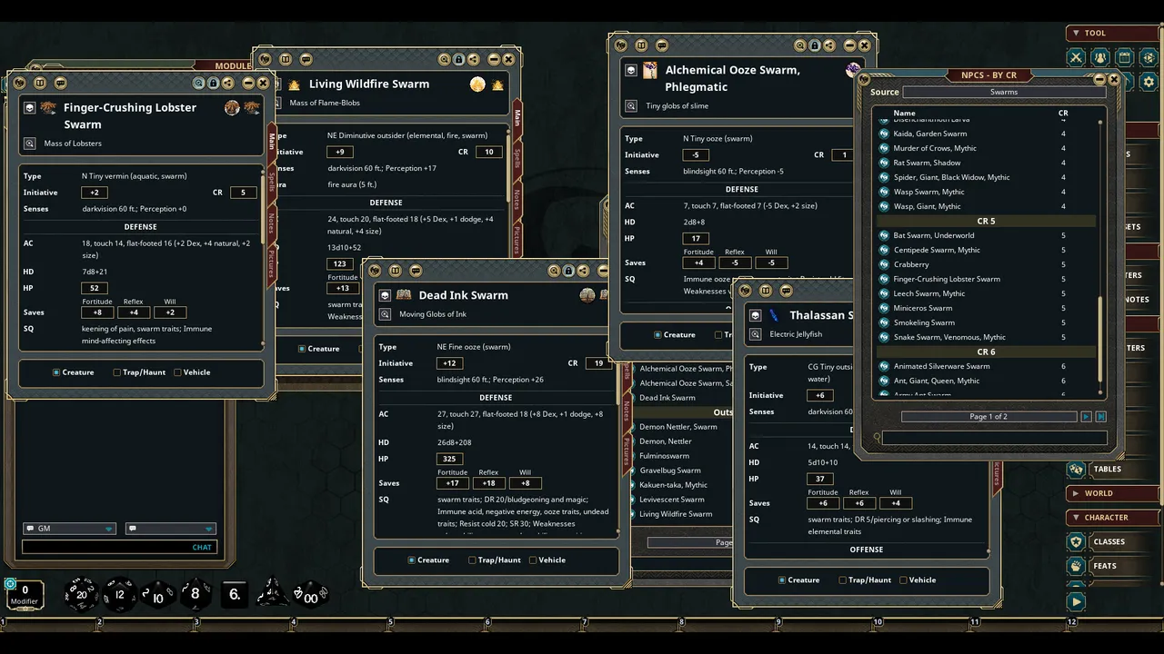 Fantasy Grounds - Swarms Screenshot 2