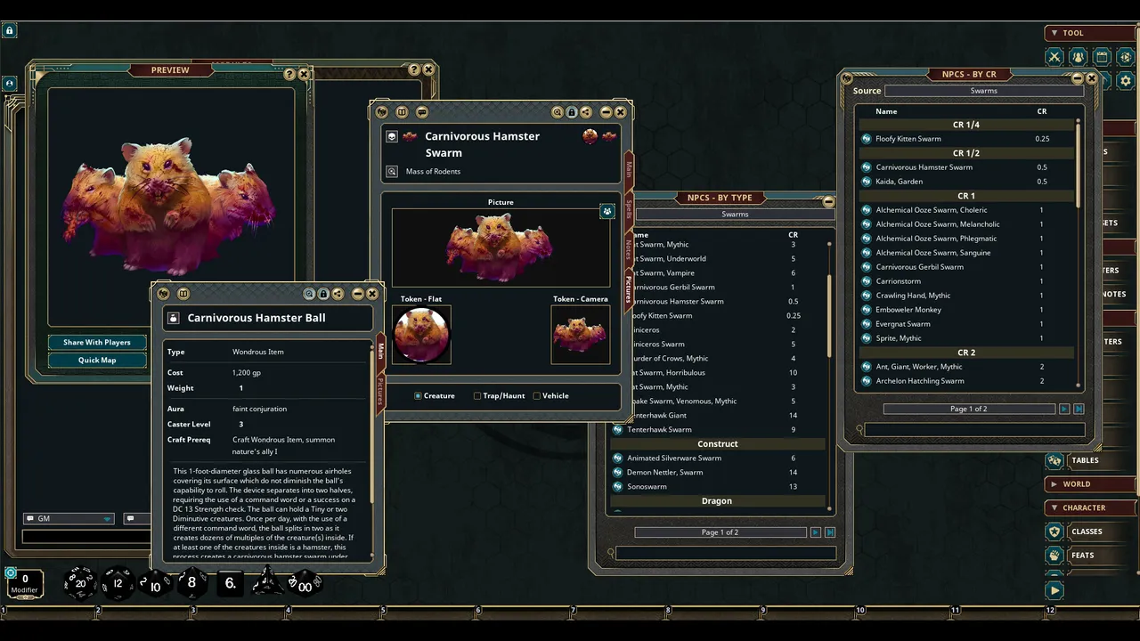 Fantasy Grounds - Swarms Screenshot 0