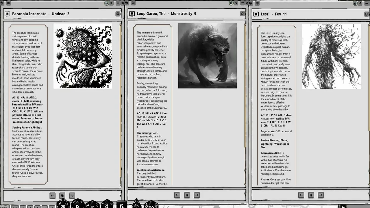 Fantasy Grounds - Creature Feature I Screenshot 3