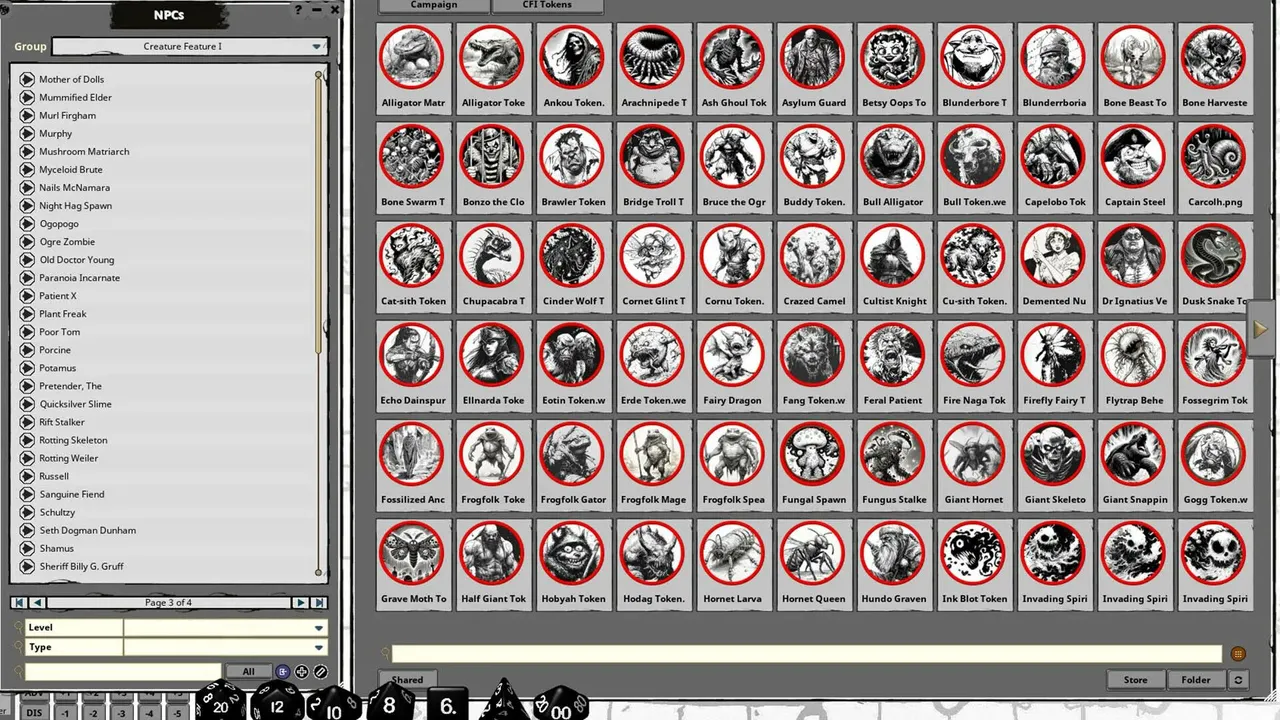 Fantasy Grounds - Creature Feature I Screenshot 5