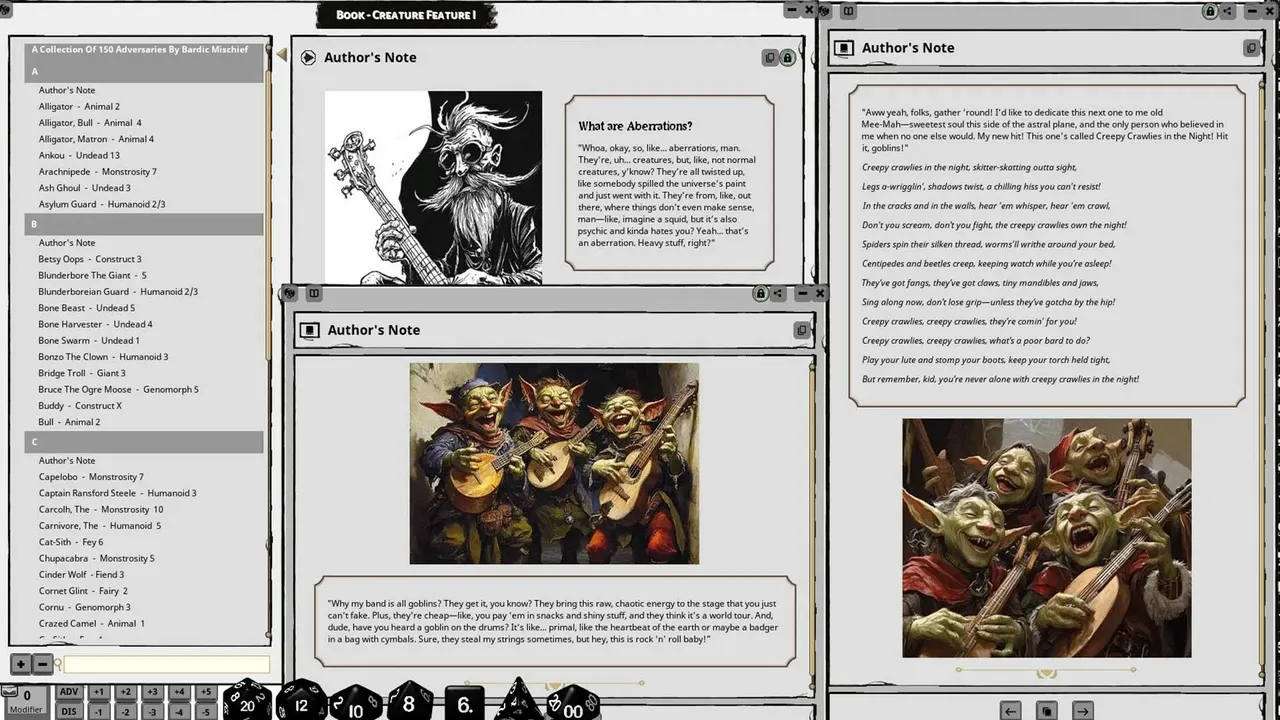 Fantasy Grounds - Creature Feature I Screenshot 2