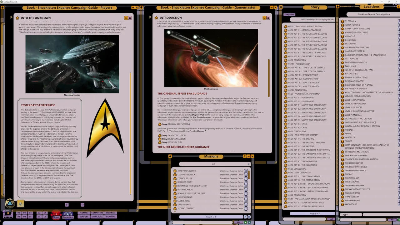 Fantasy Grounds - Star Trek Adventures: Shackleton Expanse Campaign Guide Screenshot 2