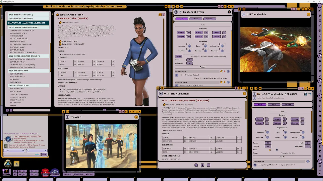 Fantasy Grounds - Star Trek Adventures: Shackleton Expanse Campaign Guide Screenshot 1