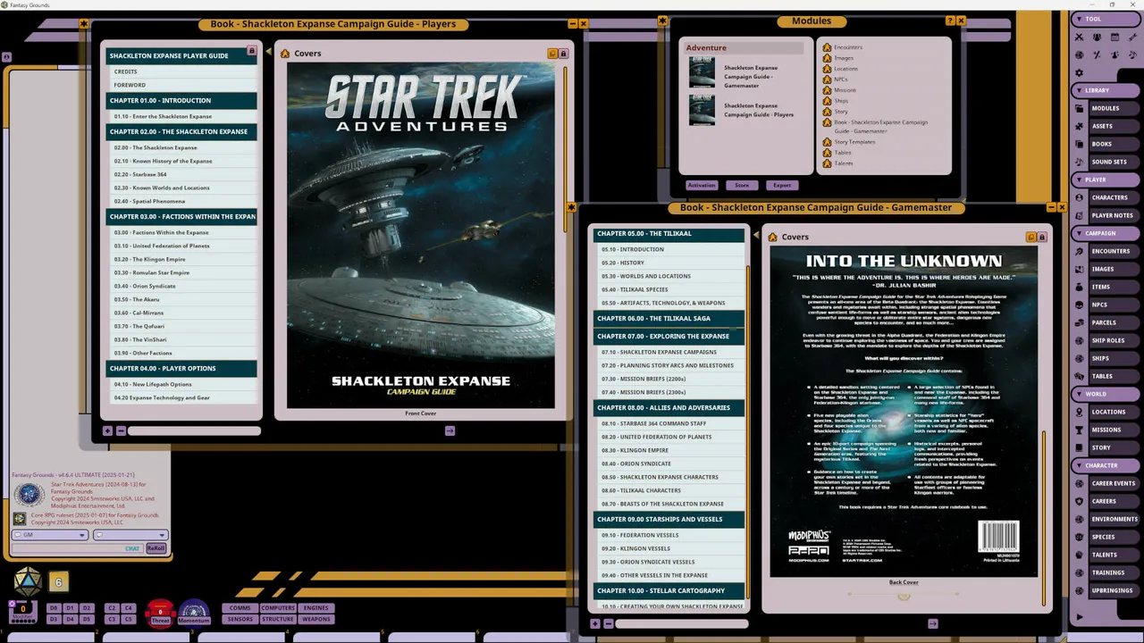 Fantasy Grounds - Star Trek Adventures: Shackleton Expanse Campaign Guide Screenshot 5