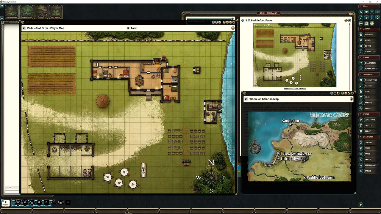 Fantasy Grounds - Pathfinder RPG - Pathfinder Module: We B4 Goblins! Screenshot 3
