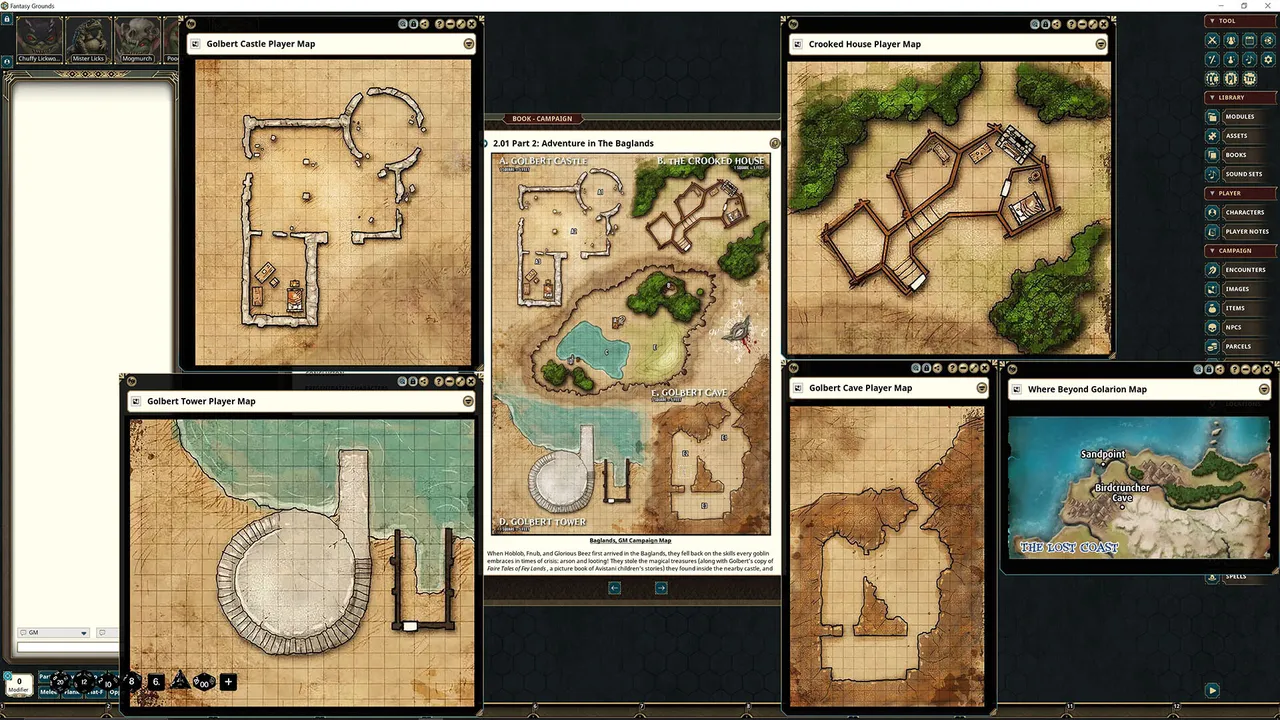 Fantasy Grounds - Pathfinder RPG - Pathfinder Module: We Be 5uper Goblins! Screenshot 3