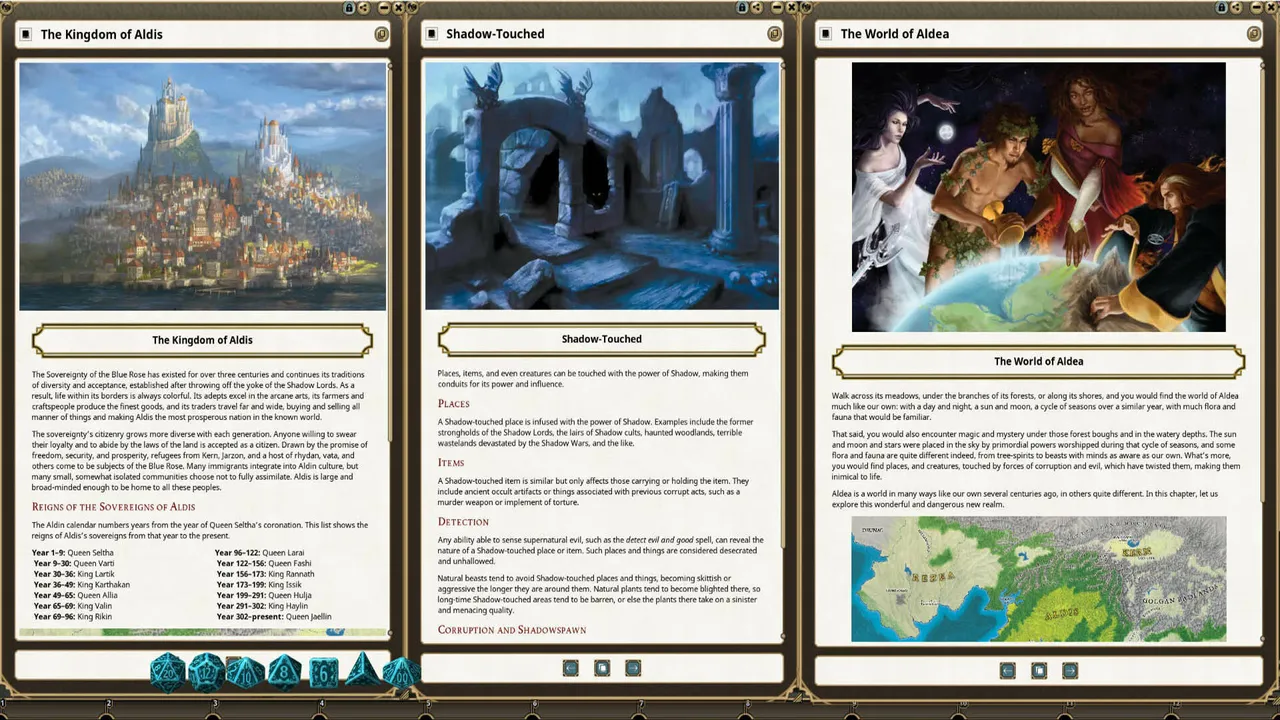 Fantasy Grounds - Blue Rose Adventurer's Guide Screenshot 4