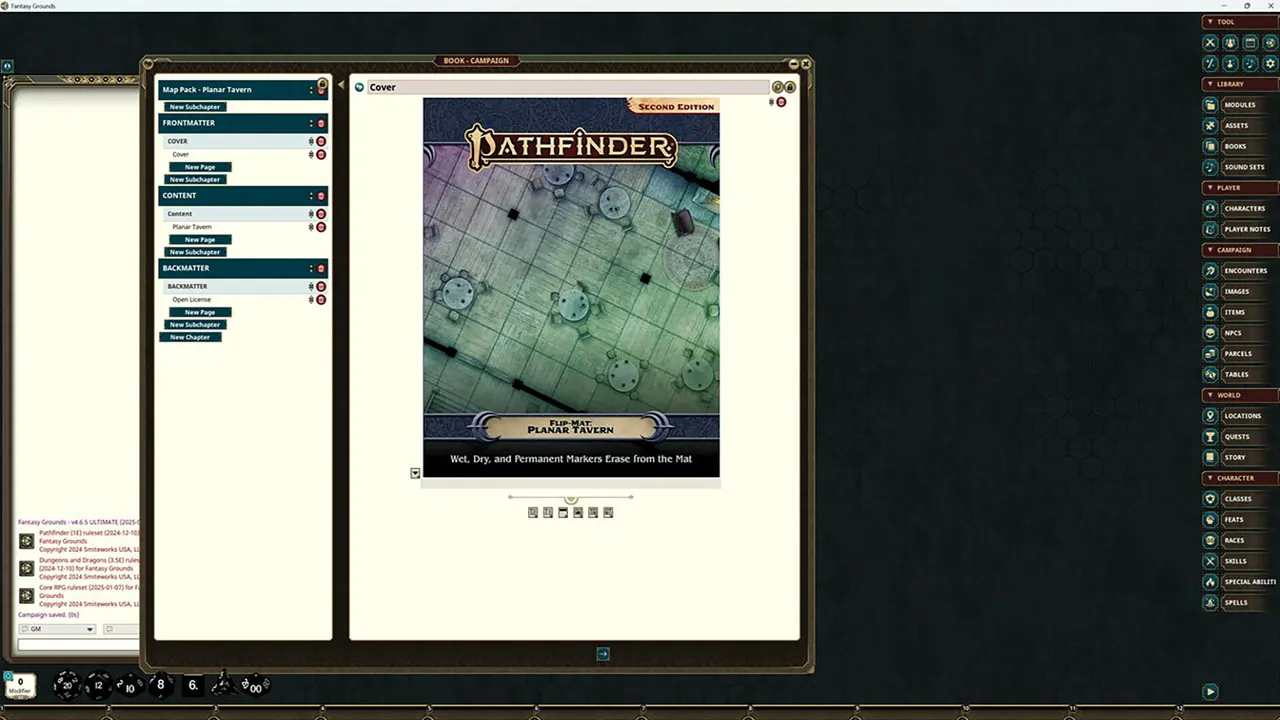 Fantasy Grounds - Pathfinder Flip-Mat: Planar Tavern Screenshot 0