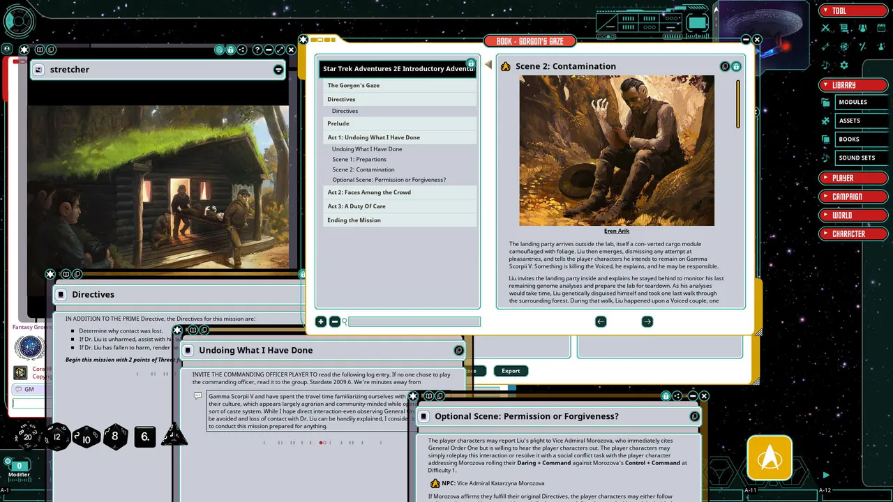 Fantasy Grounds - Star Trek Adventures: Second Edition - Core Rulebook Screenshot 8