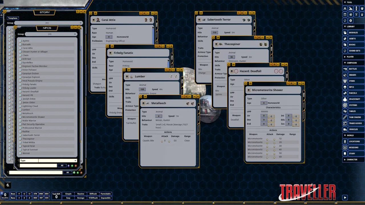 Fantasy Grounds - Deepnight Revelation 6: Expeditions Screenshot 2