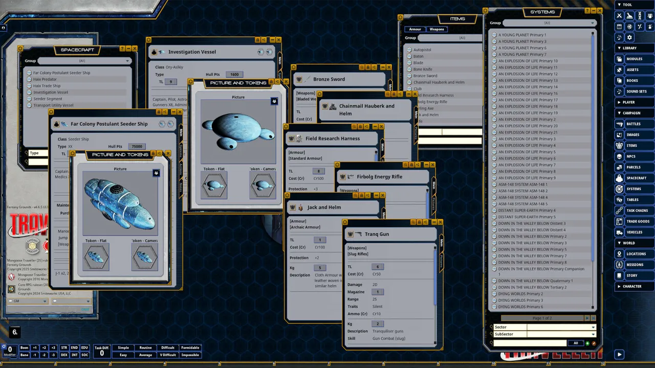 Fantasy Grounds - Deepnight Revelation 6: Expeditions Screenshot 1