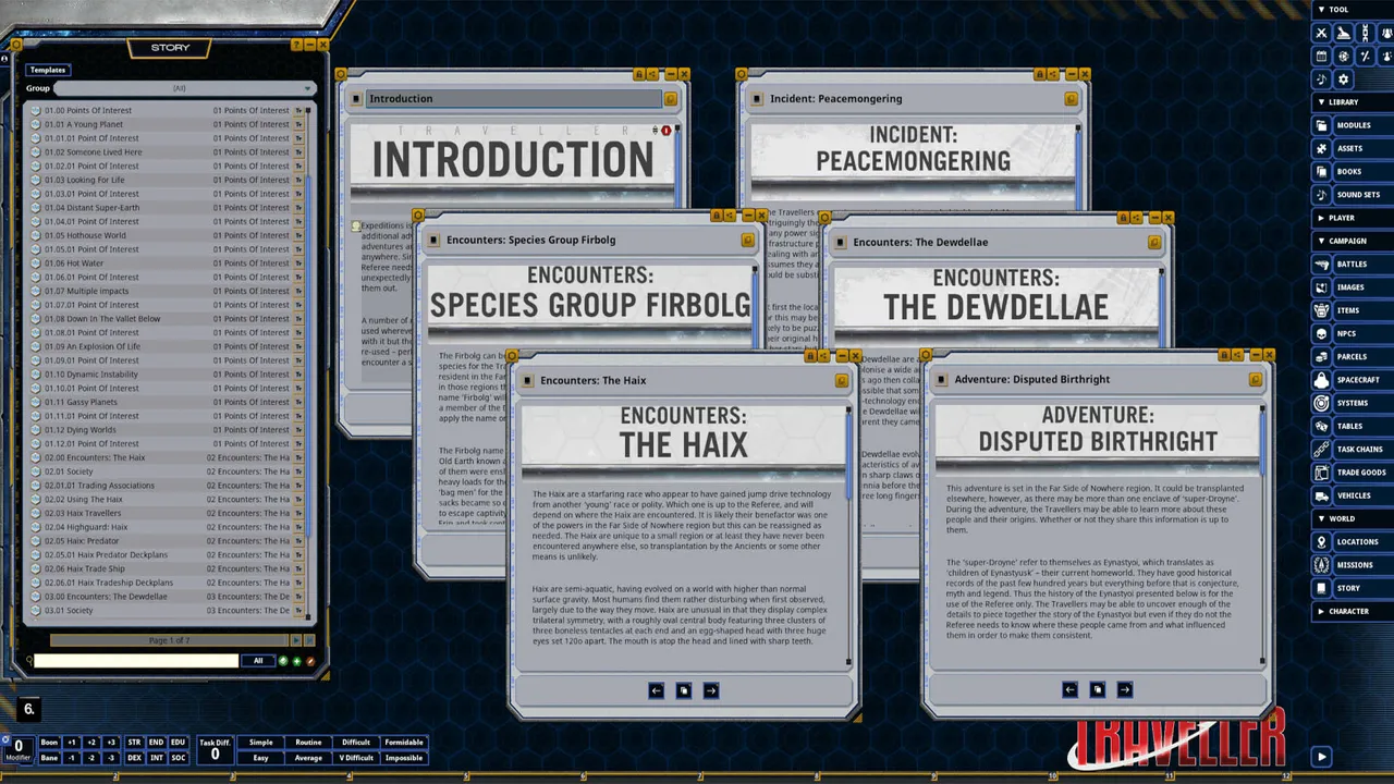 Fantasy Grounds - Deepnight Revelation 6: Expeditions Screenshot 3