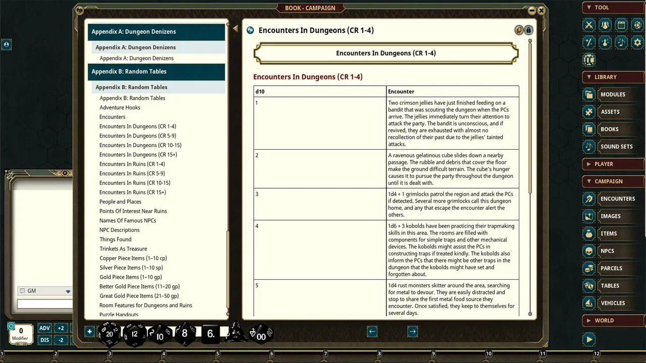 Fantasy Grounds - Campaign Builder: Dungeons & Ruins Screenshot 3
