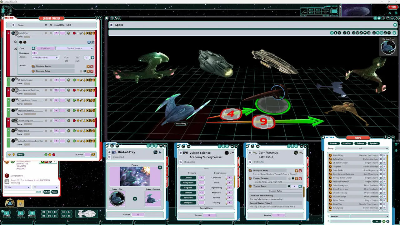 Fantasy Grounds - Star Trek Adventures: Beta Quadrant Sourcebook Screenshot 5