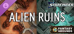 Fantasy Grounds - Starfinder 2 RPG - Flip-Mat: Alien Ruins