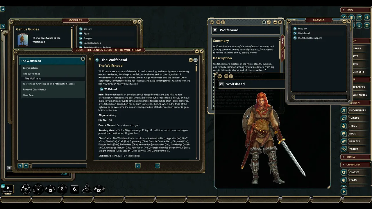 Fantasy Grounds - The Genius Guide to the Wolfshead Screenshot 0