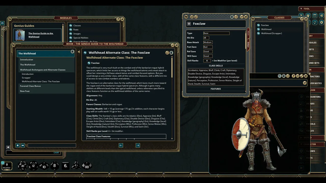 Fantasy Grounds - The Genius Guide to the Wolfshead Screenshot 3
