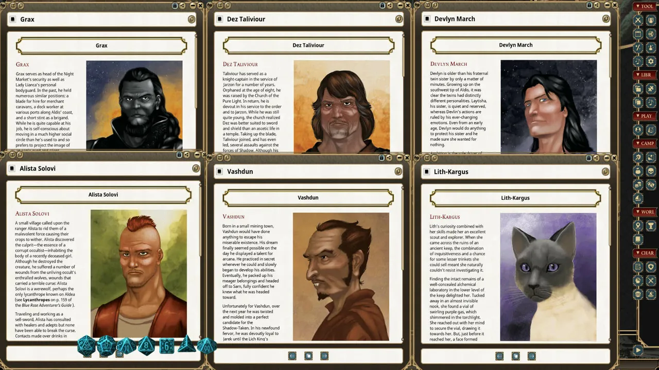 Fantasy Grounds - Blue Rose Adventure: The Night Market Screenshot 3