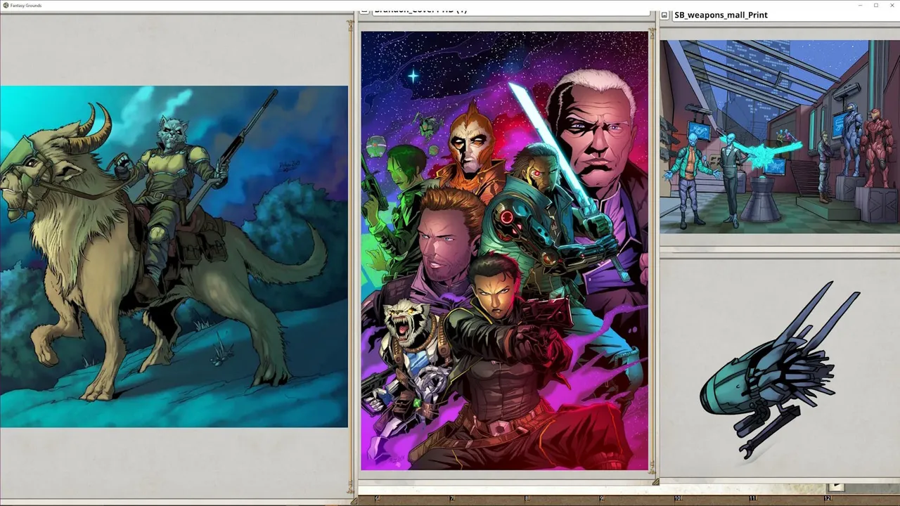 Fantasy Grounds - Starbreaker: SAINTs and Synners Screenshot 1