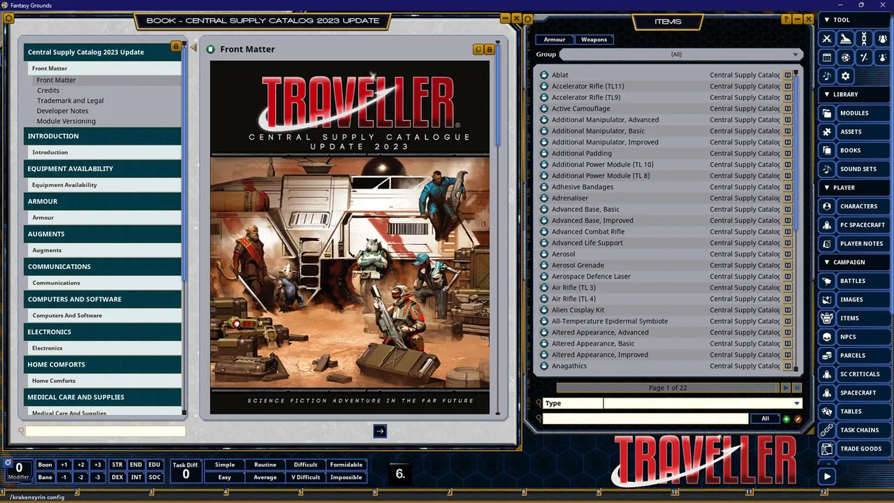 Fantasy Grounds - Central Supply Catalogue Update 2023 Screenshot 4