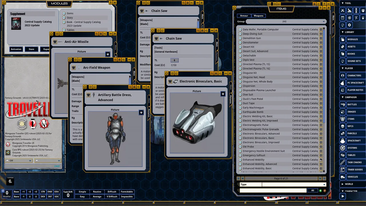 Fantasy Grounds - Central Supply Catalogue Update 2023 Screenshot 3