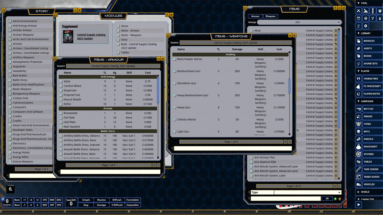 Fantasy Grounds - Central Supply Catalogue Update 2023 Screenshot 2