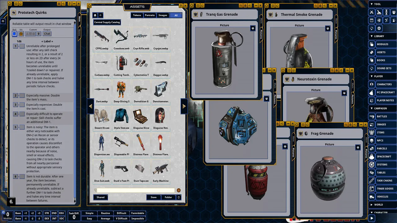Fantasy Grounds - Central Supply Catalogue Update 2023 Screenshot 1