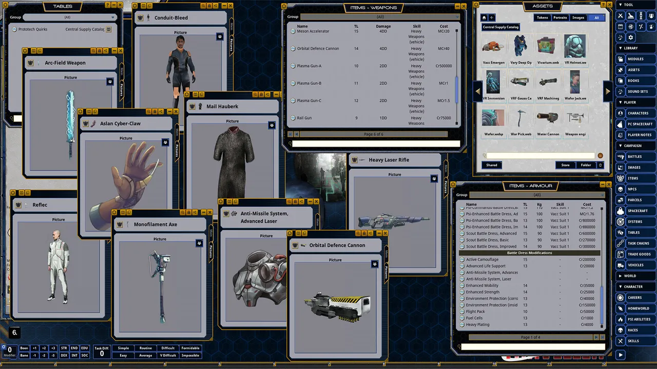 Fantasy Grounds - Central Supply Catalogue Update 2023 Screenshot 0